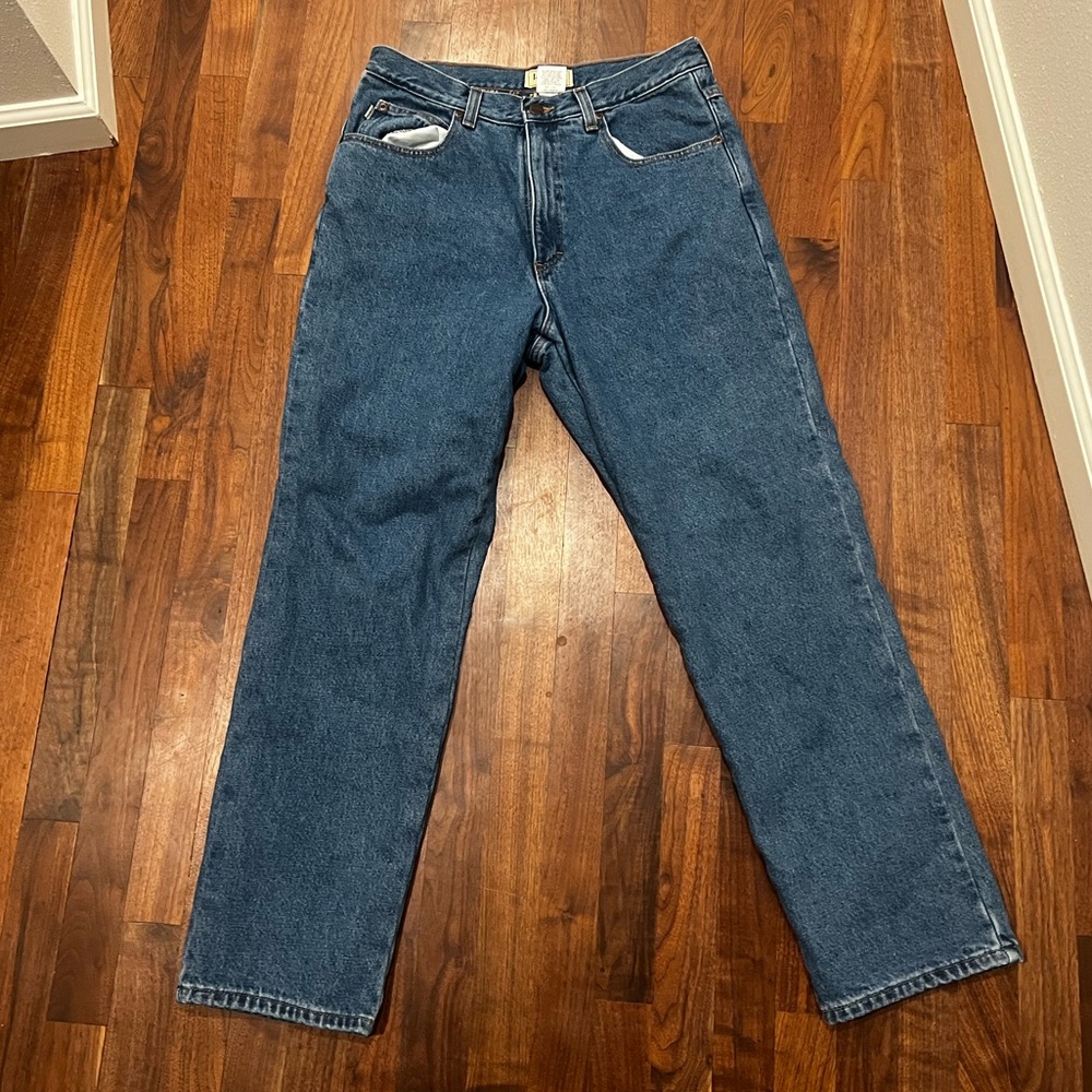 LL Bean lined jeans